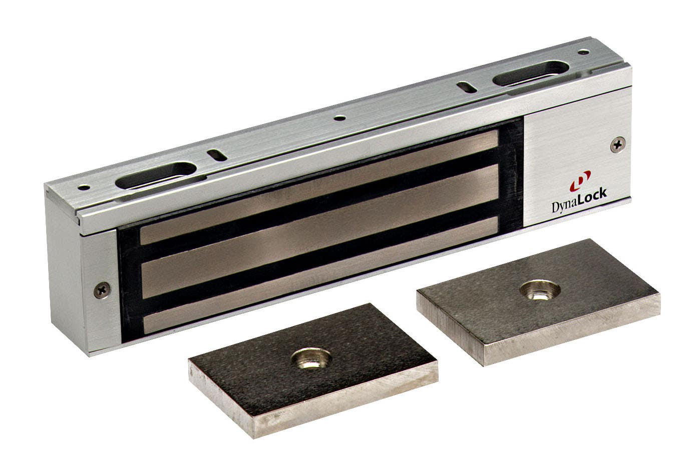 DynaLock 3001 Single Outswing Maglock W/ Dual Armature,Finish-Satin Aluminum