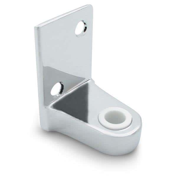 Jacknob 3750 Hinge Bracket Top Flat G-3-top w/ Zamac Material & Polished Chrome Finish
