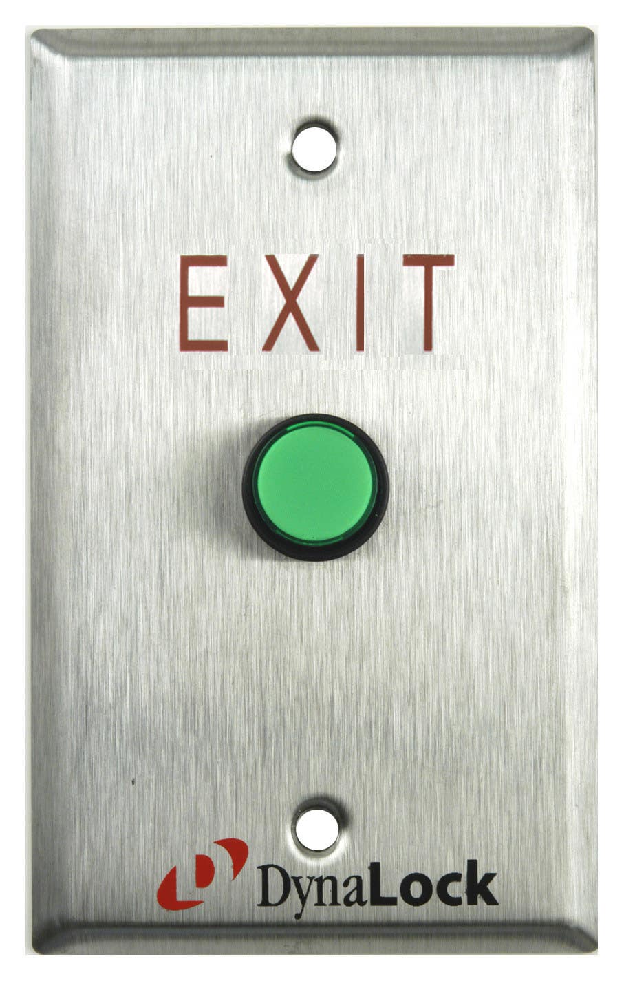 DynaLock 6115 Pushbutton, Finish-Satin Stainless Steel