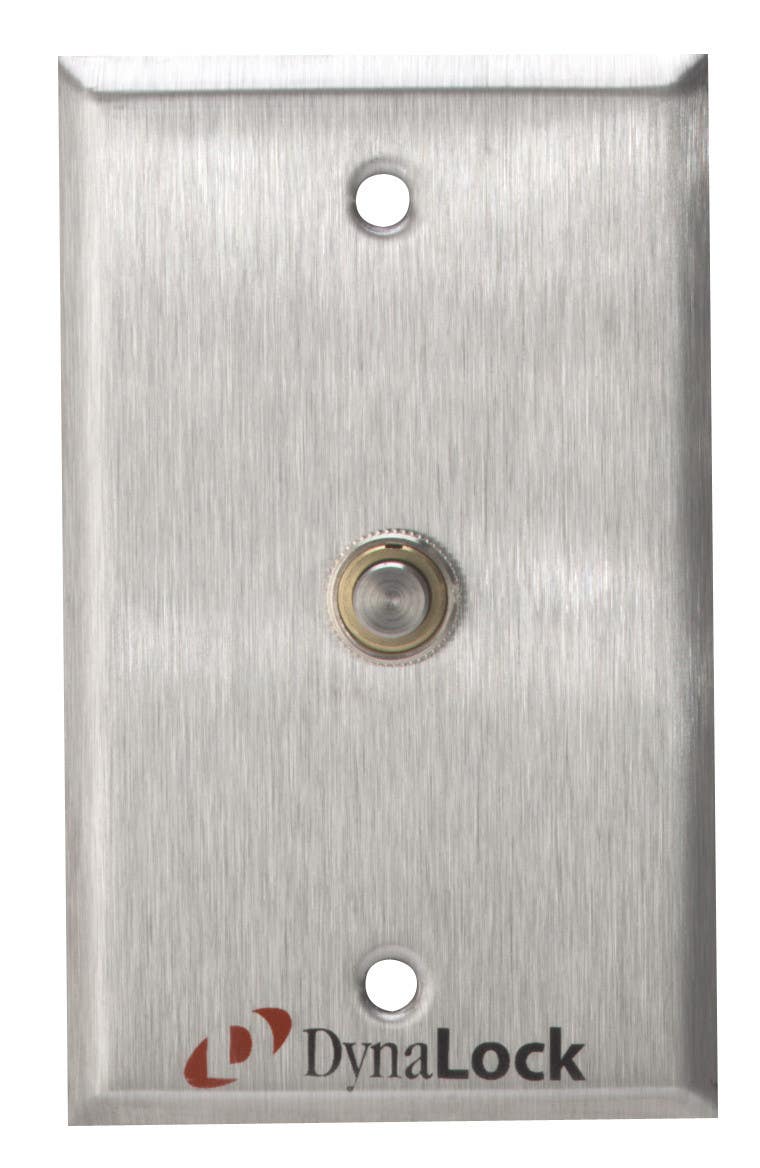 DynaLock 6275 Push Buttons, 3/8" Dia. Stainless Steel, 1-60 Sec. PTD, SPDT Form "Z"