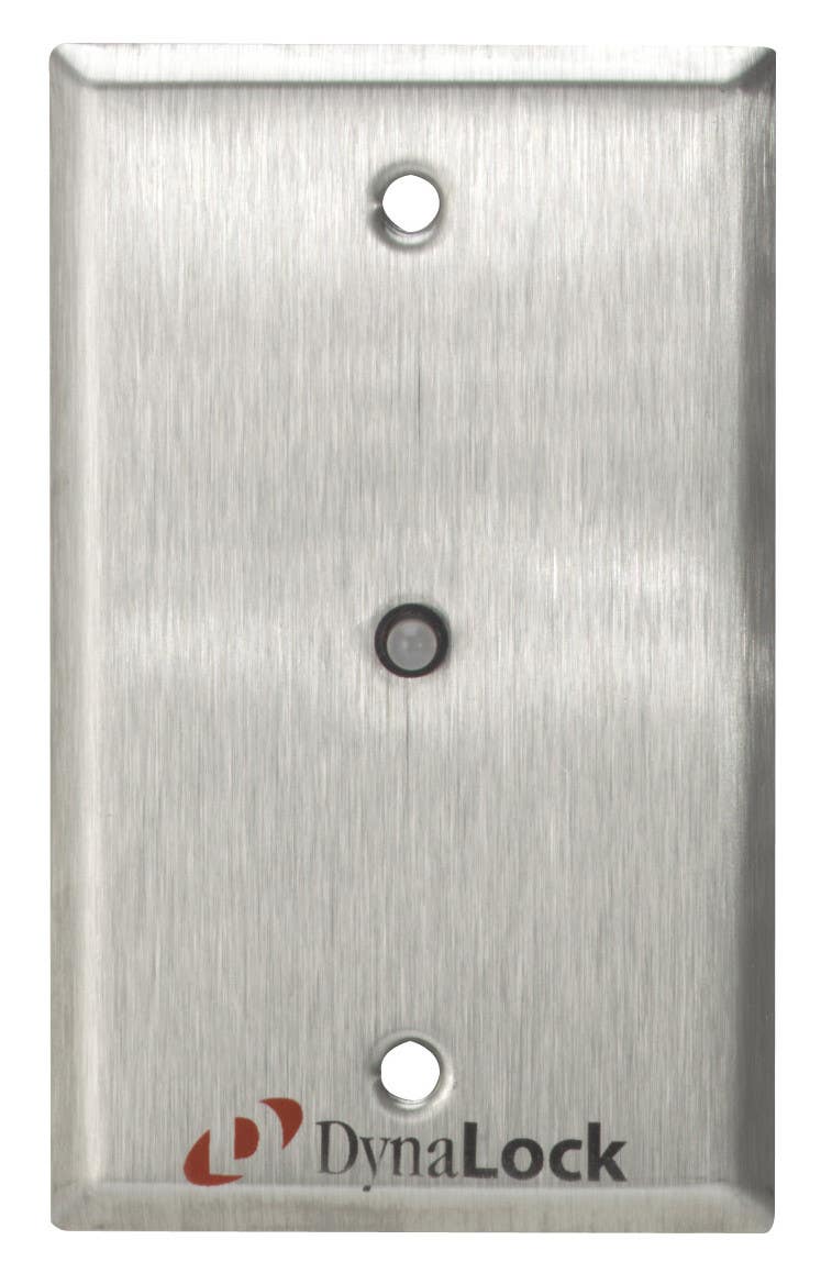DynaLock 6000 Series Monitor Panel w/ Bi-Color LED, Finish-Satin Stainless Steel