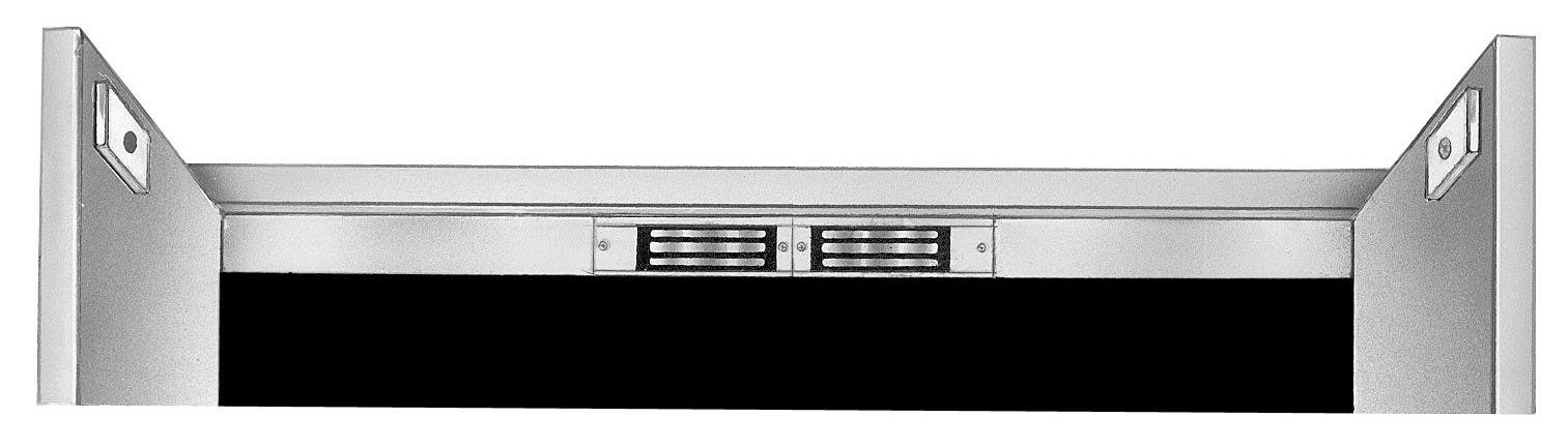 DynaLock 38 Custom Length Housing CLV to 96" Two Horizontal Locks - Double Door, Finish-Satin Aluminum