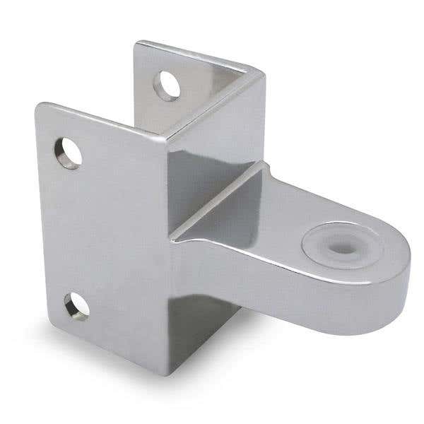 Jacknob 3810 Hinge Bracket Top Gen-marble 1350-O w/ Zamac Material & Polished Chrome Finish