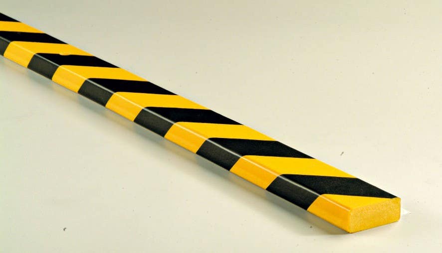 American Permalight 82-0955 D Type Thick Surface Guard,Black-Yellow