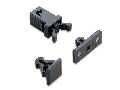 Sugatsune PR-4PK Non-Magnetic Mini Touch Latch, Finish-Black