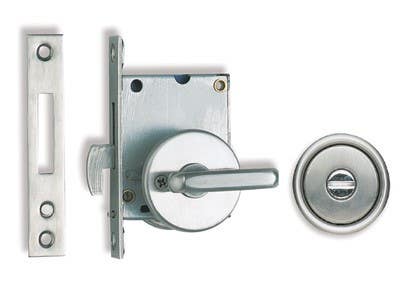 Sugatsune HC-30L Sliding Door Latch, Finish-Satin