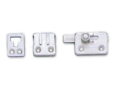 Sugatsune FL2 Slide Bolt, Stainless Steel, Finish-Satin