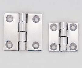 Sugatsune 28 Cabinet Butt Hinge, 316 Stainless Steel, Finish-Mirror