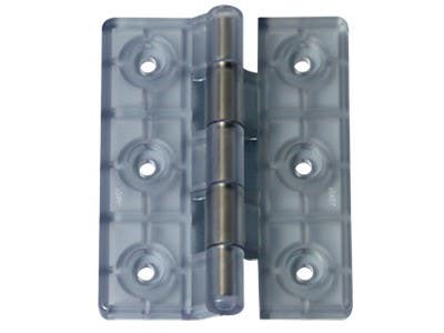 Sugatsune HG-P100 Cabinet Clean Room Hinge, Finish-Clear