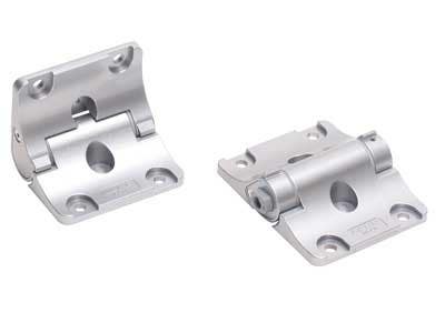 Sugatsune HG-CSH63 Cabinet Detent Hinge, Zinc Alloy, Finish-Silver