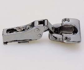 Sugatsune 304B Cabinet S/S Hinge, 19 mm Overlay, Finish-Polished