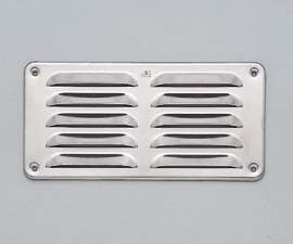 Sugatsune 1-2211 316 S.S. Ventilator, Finish-Satin