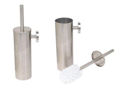 Sugatsune DSB-09 Toilet Brush & Holder, Finish-Satin