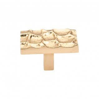 Top Knobs TK303 Cobblestone Rectangle Knob 1-7/8" Length