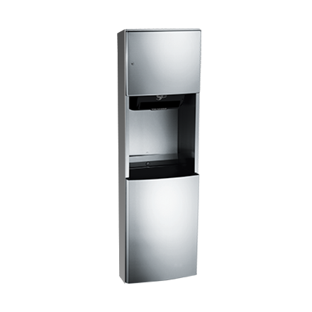ASI 204692A Roval - Automatic Paper Towel Dispenser & Removable Waste Receptacle - Roll - 17.8 gallon