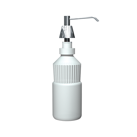 ASI 10-0332 Lavatory Basin Soap Dispenser 4" Spout, 4" Shank - 34 Oz.