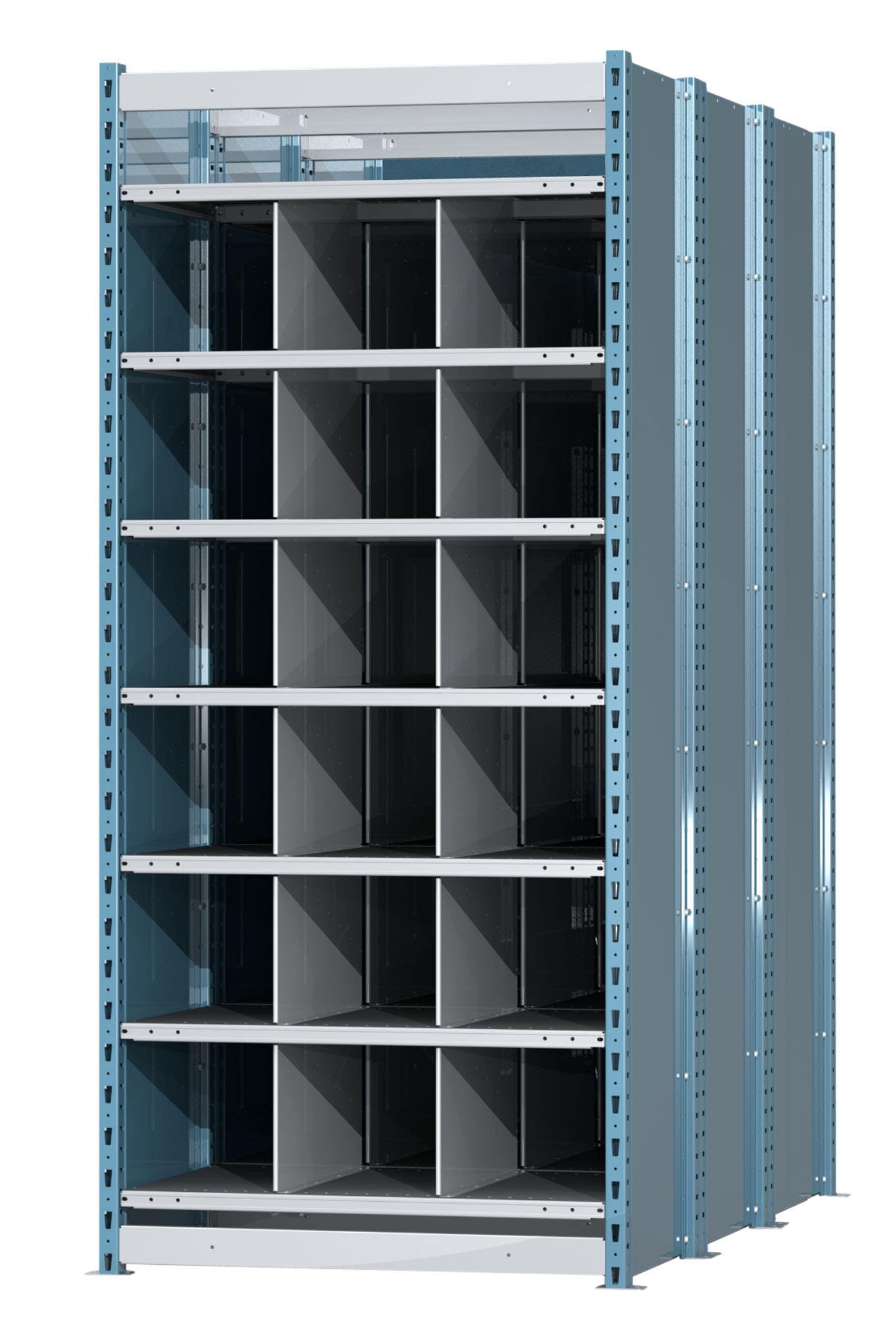 Hallowell Heavy-Duty HDB Deep Bin Industrial Shelving