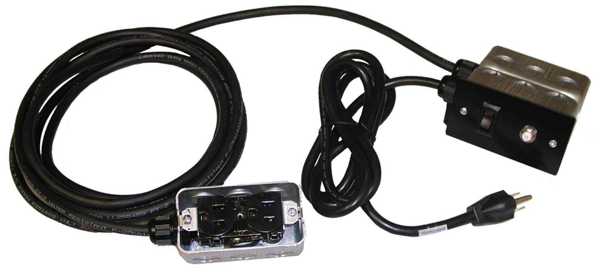 Hallowell Wiring Kit HWB-WK Adjustable Leg Workbench Accessory