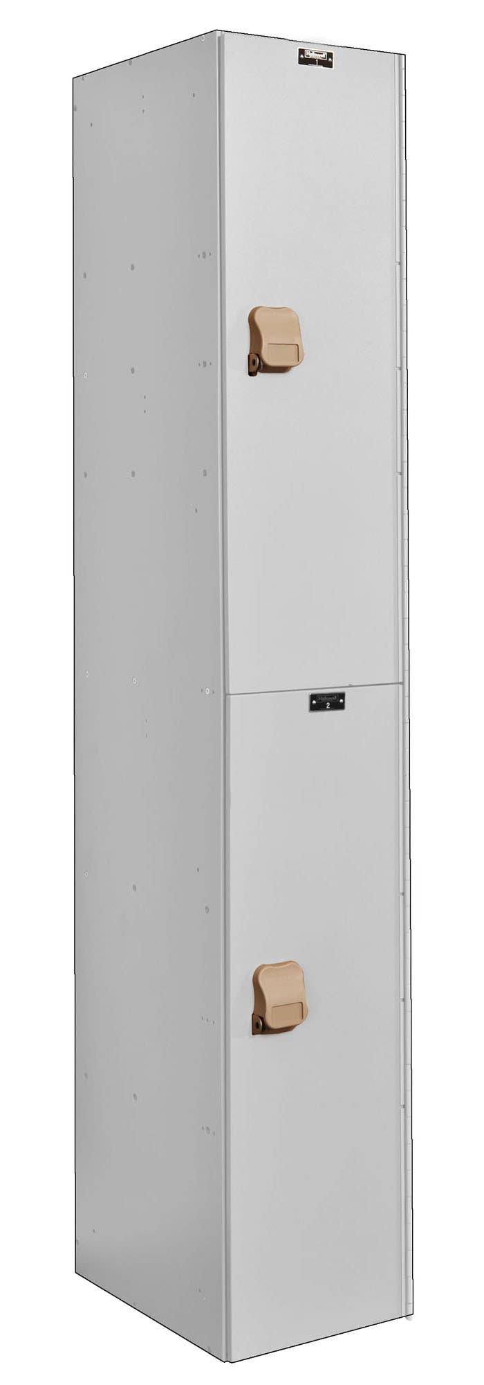 Hallowell MedSafe MSPL1282 AquaMax Anitmicrobial Plastic Locker