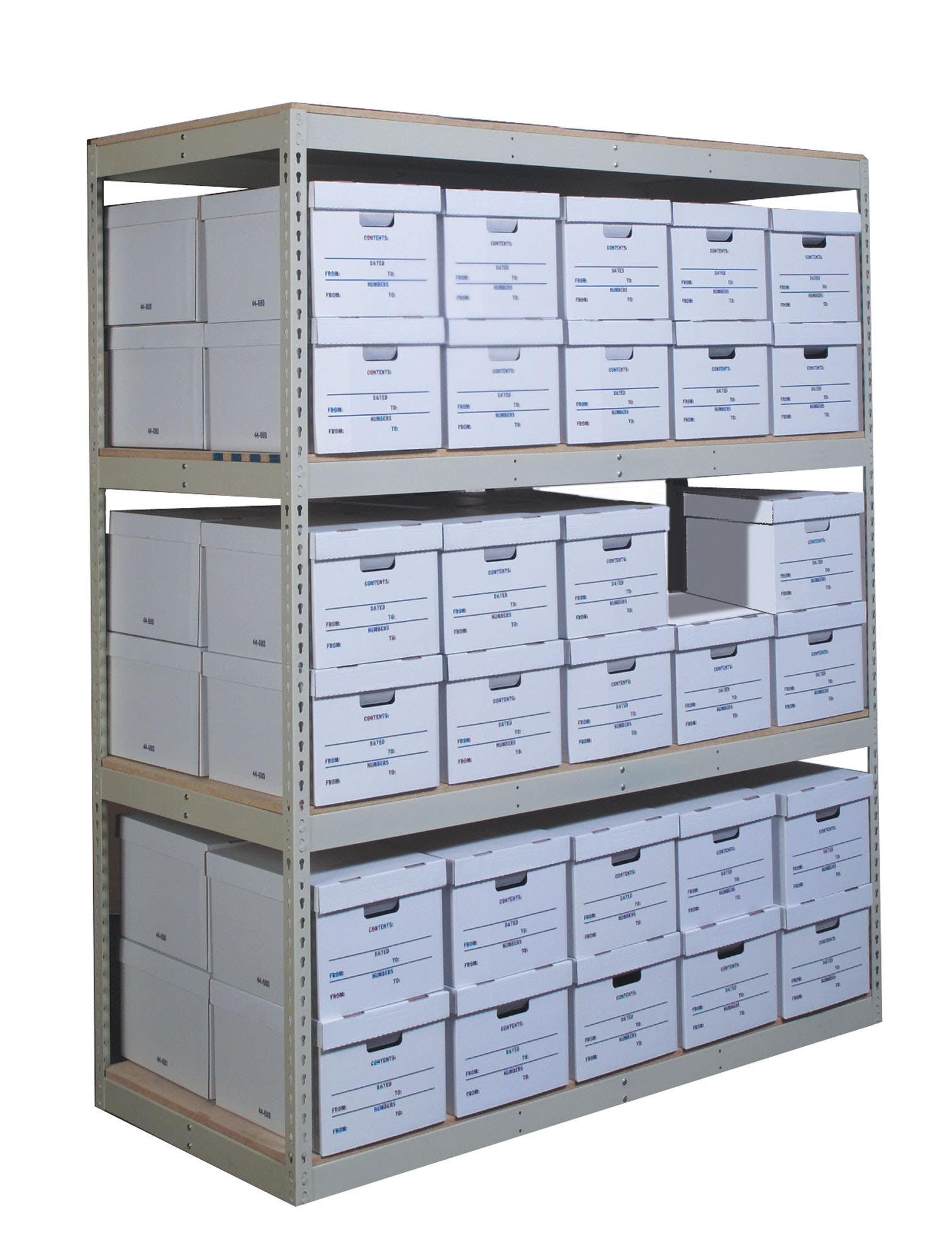 Hallowell Rivetwell RS Record Storage Shelving