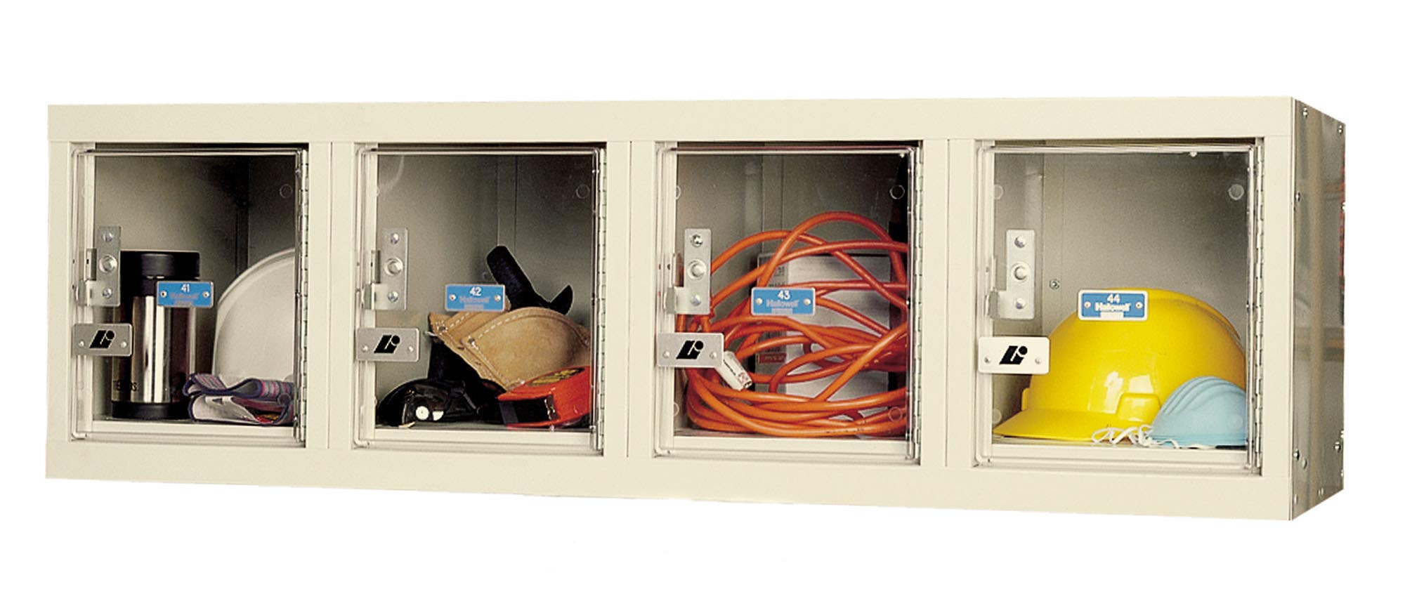 Hallowell USVP1482 Safety View Plus Locker (4-Wide Wall Mount)