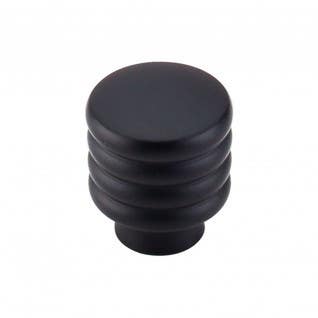 Top Knobs TK265 Sanctuary II Modern Deco Knob, 1" L x 1" W, Finish - Oil Rubbed Bronze