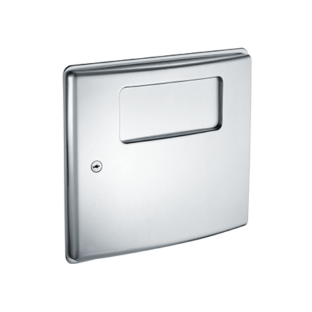 ASI 10-20472 Roval Partition Mounted Dual Access Sanitary Napkin Disposal