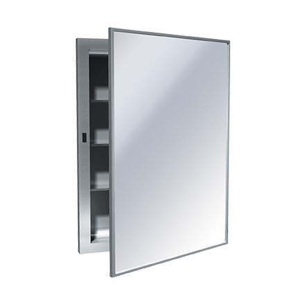 ASI 10-0952 Medicine Cabinet - Recessed, Stainless Steel