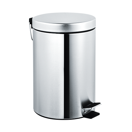 ASI 10-7317 Waste Receptacle - Pedal Activated Cover - Free Standing