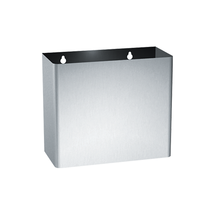 ASI 10-0825/0826/0827/0828 Waste Receptacle - Surface Mounted