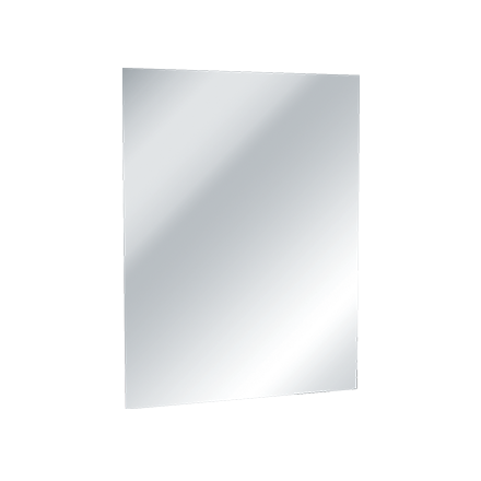 ASI 10-8026 Frameless Stainless Steel Mirror With Masonite Backing