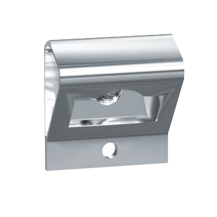 ASI 10-0711-B Bottle Opener - Bright Finish - Surface Mounted