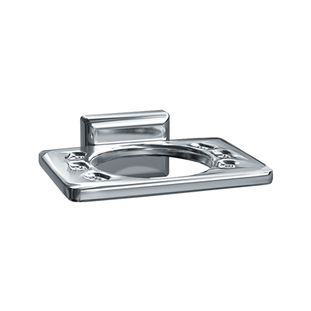 ASI 10-0735-Z Toothbrush & Tumbler Holder - Surface Mounted, Chrome Plated Zamak
