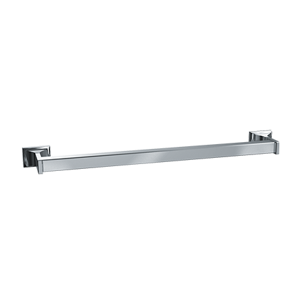ASI 10-0760-Z Towel Bar (Square) - Surface Mounted, Chrome Plated Zamak