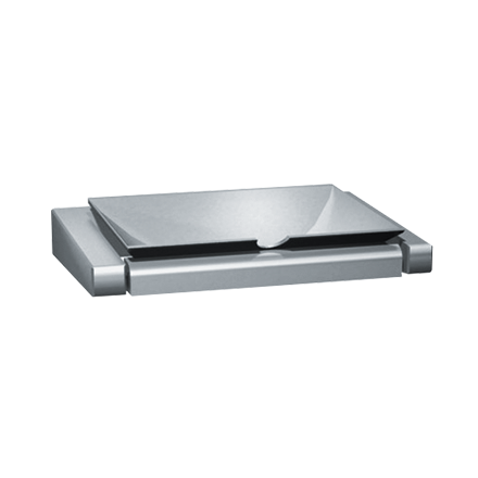 ASI 10-8091 Ash Tray (Flip-Type) - Surface Mounted