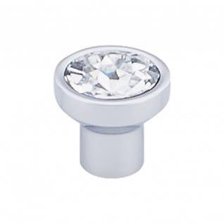 Top Knobs TK735 - TK736 Barrington Wentworth Clear Crystal Knob
