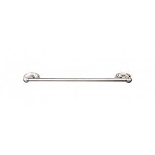 Top Knobs ED6 Edwardian Bath 18" Single Towel Bar With Oval Backplate