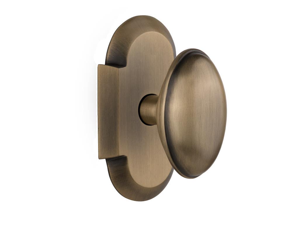 Nostalgic Warehouse COTHOM Cottage Plate w/ Homestead Door Knob