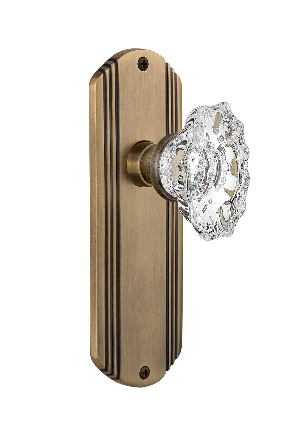 Nostalgic Warehouse DECCHA Deco Plate w/ Chateau Door Knob