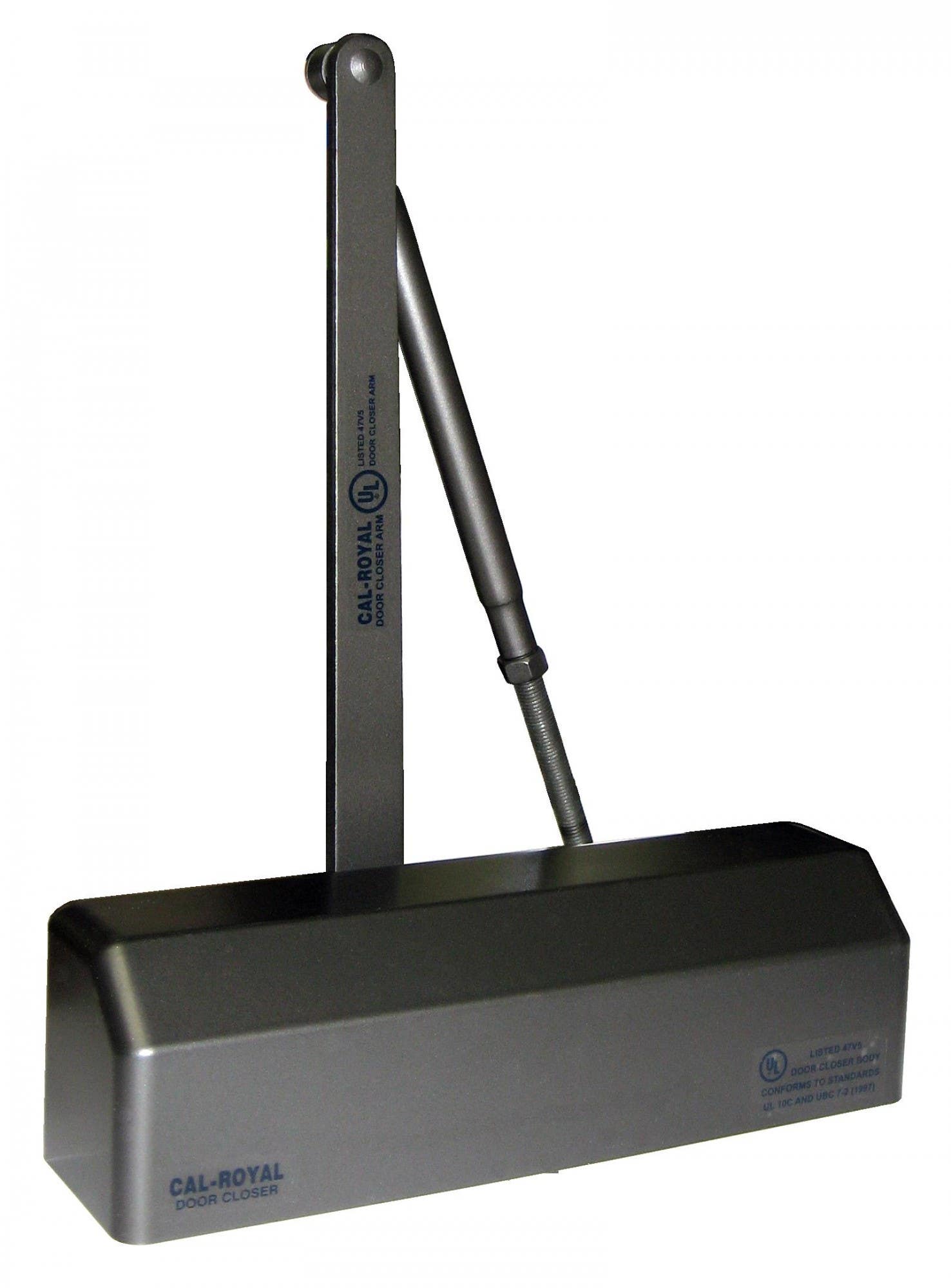 Cal-Royal 300P 300 Series Grade 1 ADA / Barrier Free Adjustable Door Closer With Full Cover