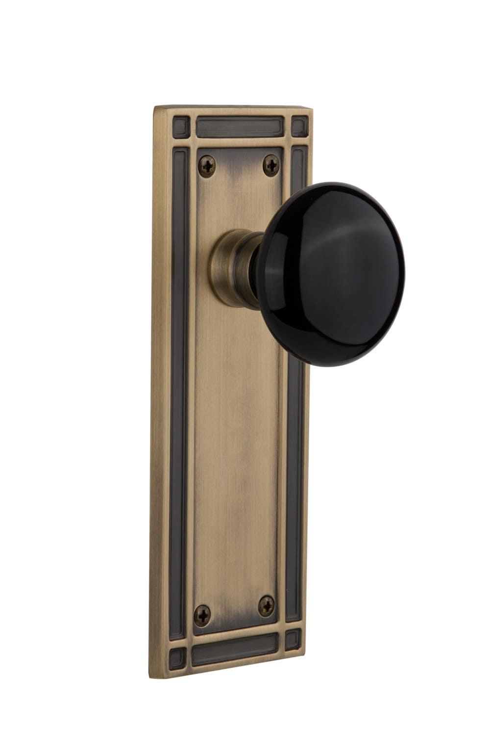 Nostalgic Warehouse MISB Mission Plate w/ Porcelain Door Knob