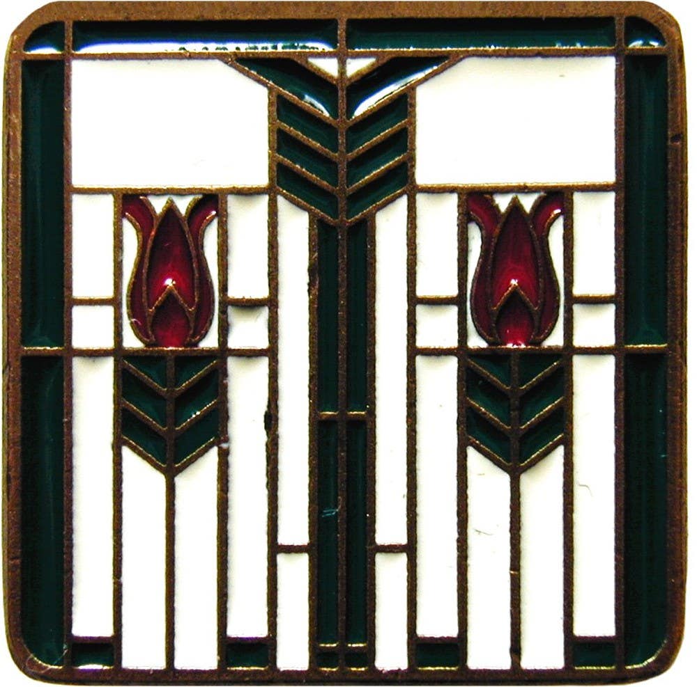 Notting Hill NHK-117 Prairie Tulips Knob 1-1/4 square