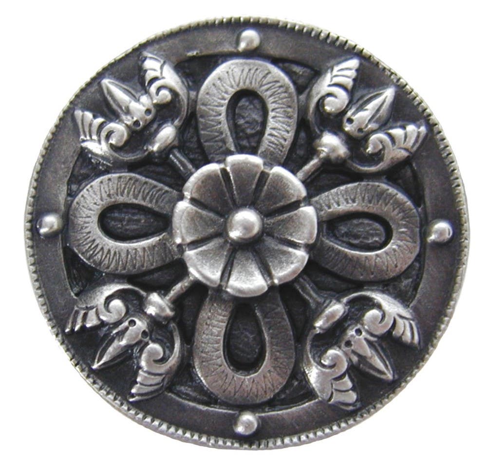 Notting Hill NHK-103 Celtic Shield Knob 1-1/8 diameter