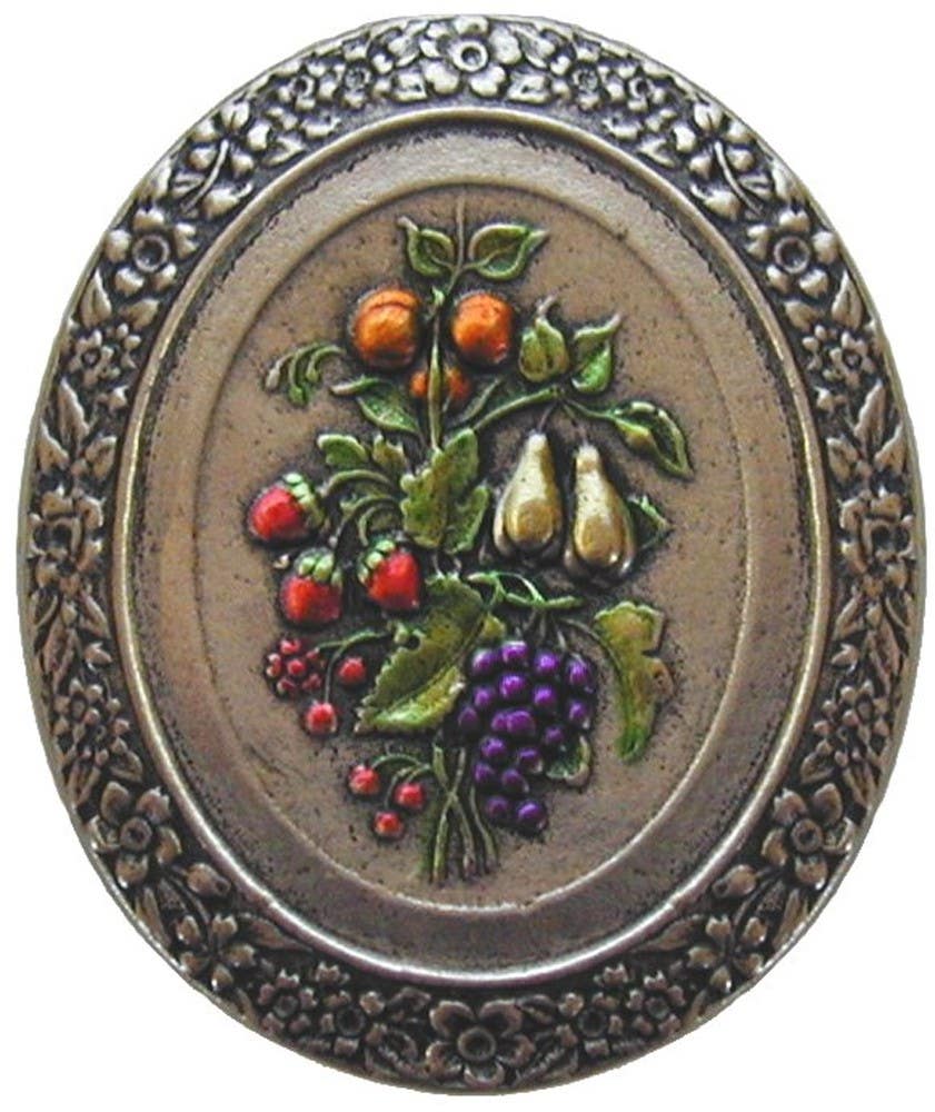 Notting Hill NHK-113 Fruit Bouquet Knob 1-3/16 w x 1-3/8 h