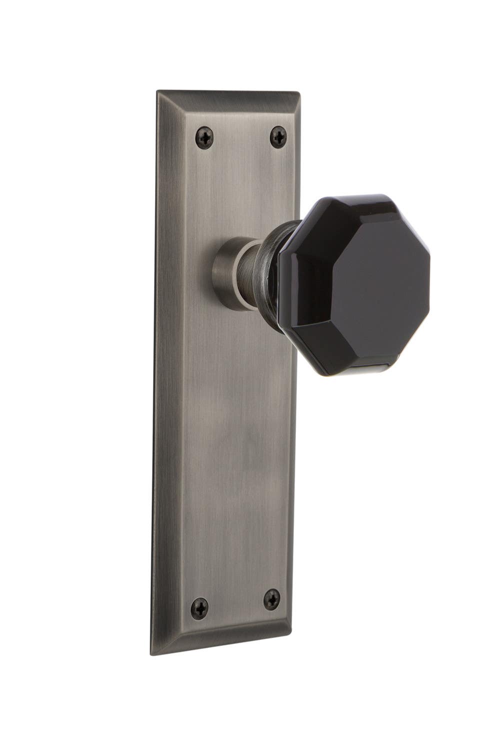 Nostalgic Warehouse NYKWA New York Plate w/ Waldorf Door Knob