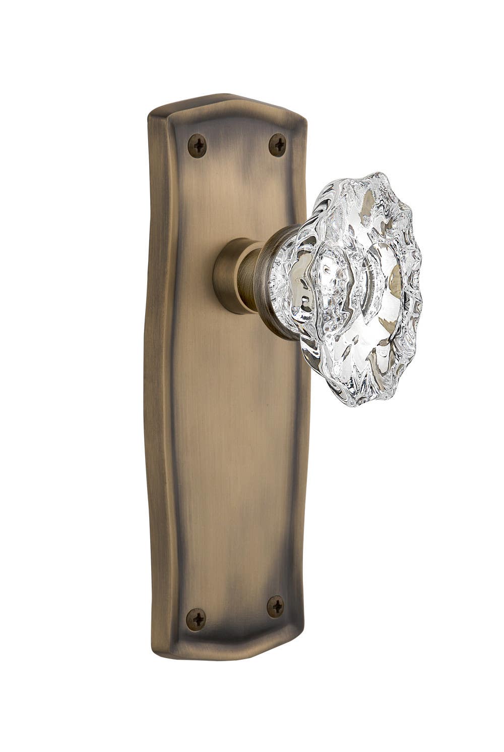 Nostalgic Warehouse PRACHA Prairie Plate w/ Chateau Door Knob