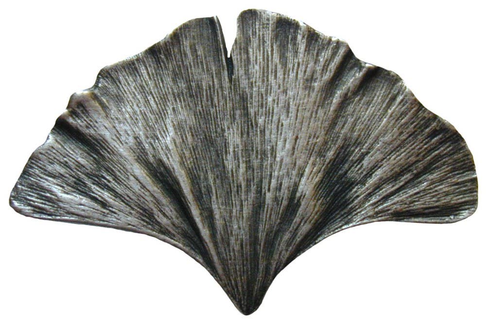 Notting Hill NHK-147 Ginkgo Leaf Knob 2-1/8 w x 1-3/8 h