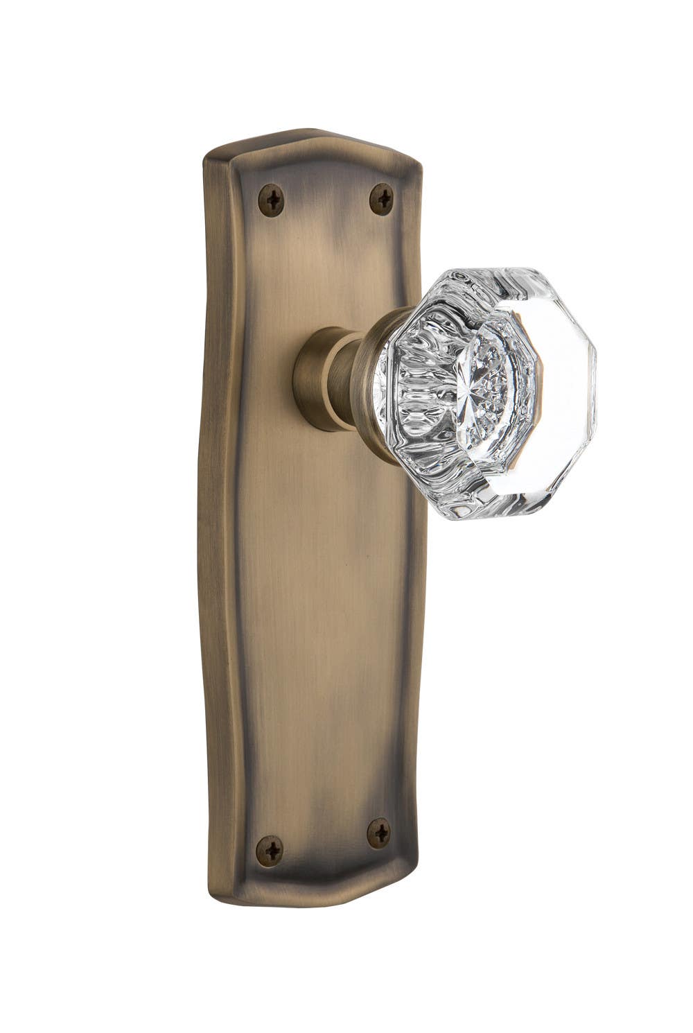 Nostalgic Warehouse PRAWAL Prairie Plate w/ Waldorf Door Knob