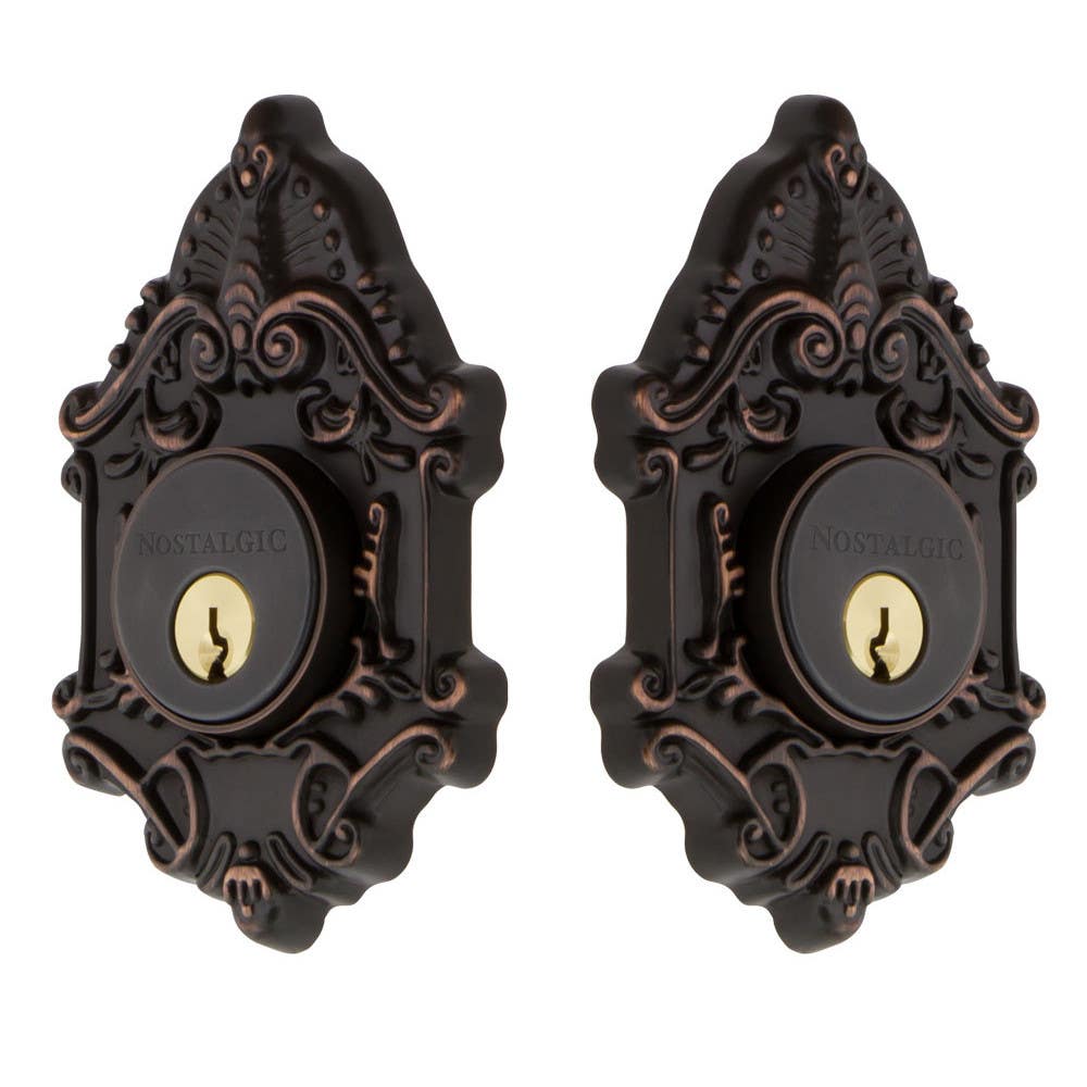Nostalgic Warehouse VICVIC Victorian Plate Deadbolt