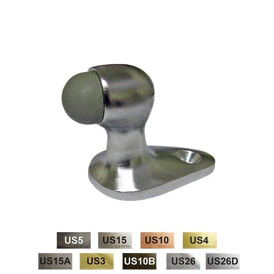 Cal-Royal GS118 Cast Floor Stop